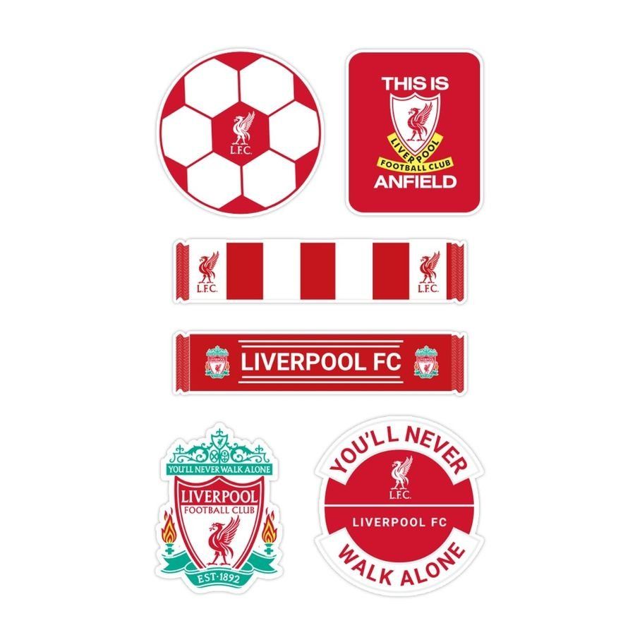 Liverpool Stickers Set - Red - Men's-SoccerKits Hub | Buy Soccer Jerseys Online
